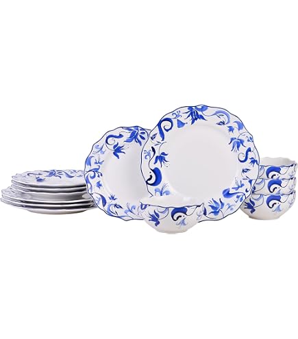 Amazon.com | Michael Wainwright La Rochelle White Dinner 11 In